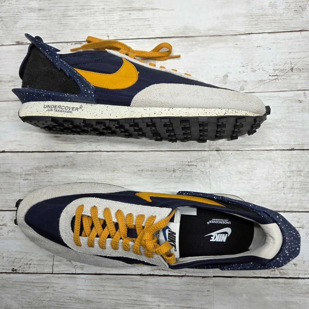 Nike Undercover Daybreak Obsidian Gold Sneakers Womens 15.5 Mens 14 CJ3295-400